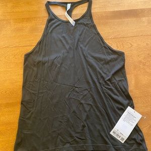 Lululemon- 10- Trapeze Racerback- Dark Olive